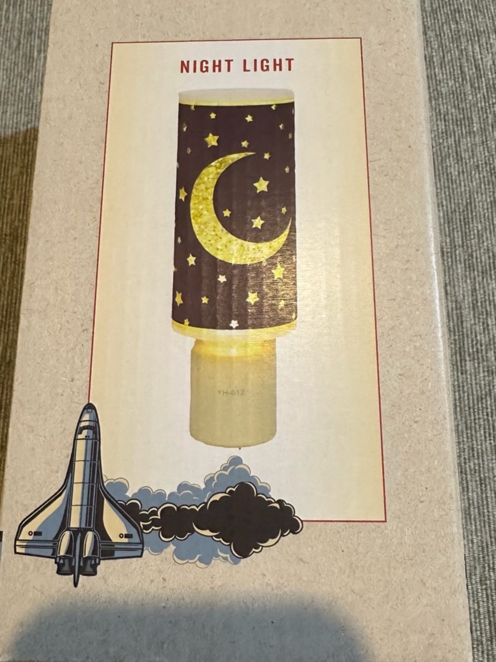 Cracker Barrel Moon & Stars Night Light - NWT